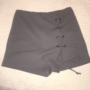 BlueBlush tie up Lavender skort